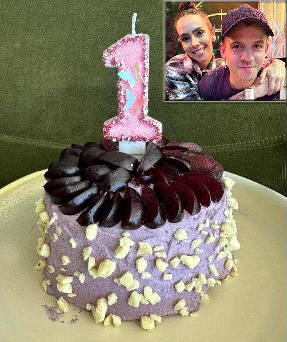 Tarta de cumpleaños de Laia, hija de Cristina Pedroche y Dabiz Muñoz