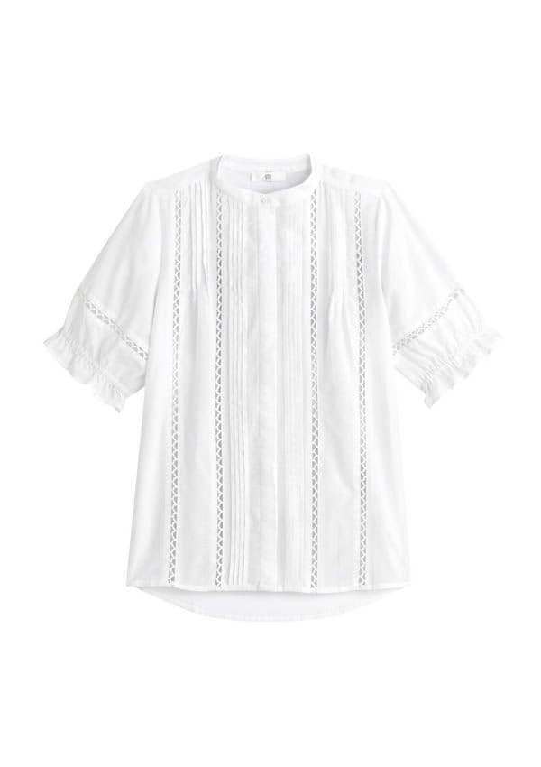 camisa blanca laredoute