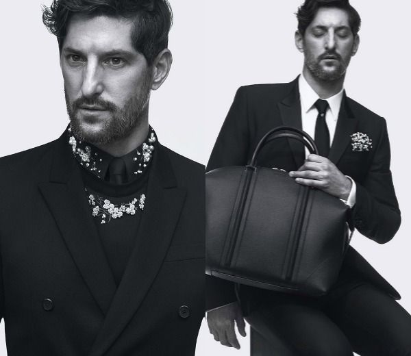 El modelo de 51 años Tony Ward acaba de fichar como imagen de marca para Givenchy. © Givenchy 