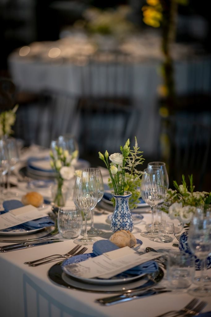 Decoración de mesa de boda