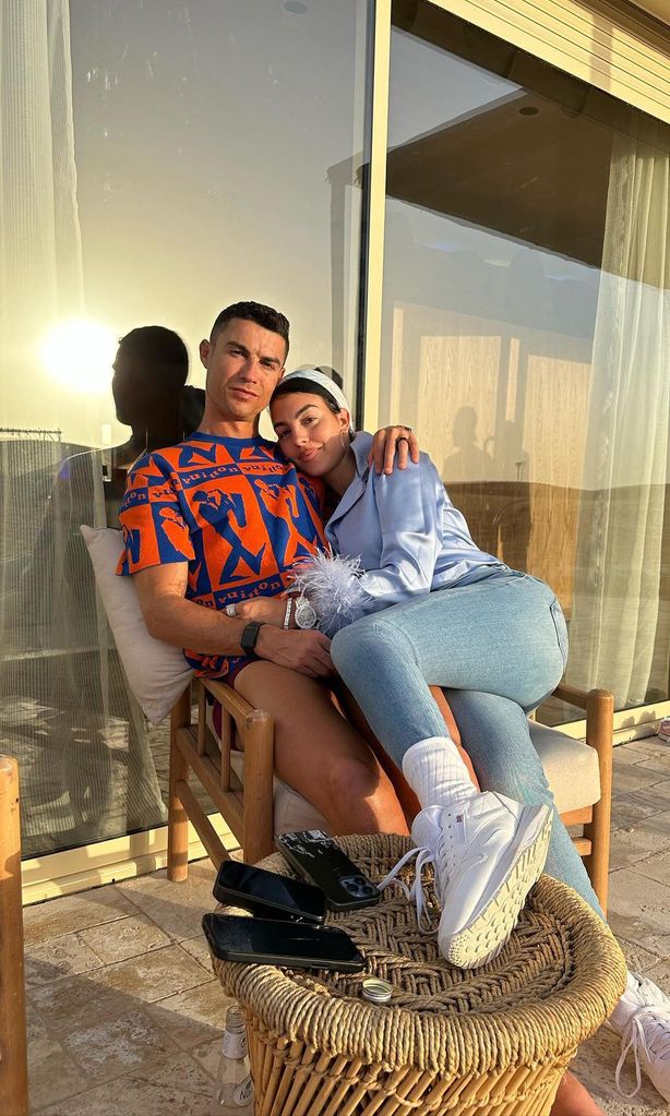 Georgina Rodríguez y Cristiano Ronaldo