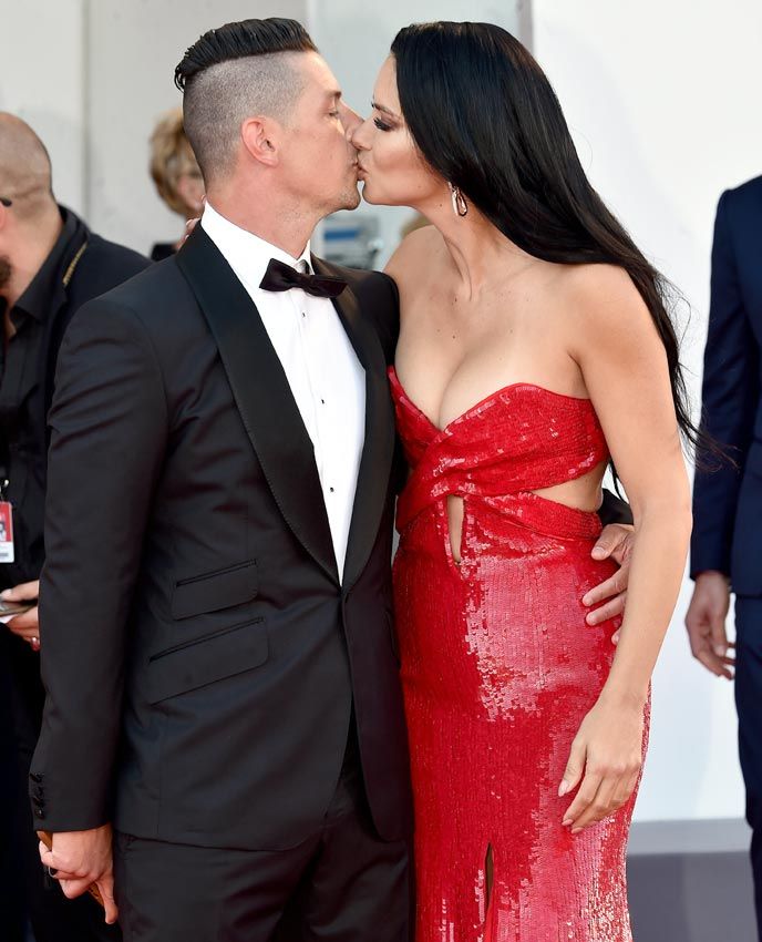 Adriana Lima Andre Lemmers beso