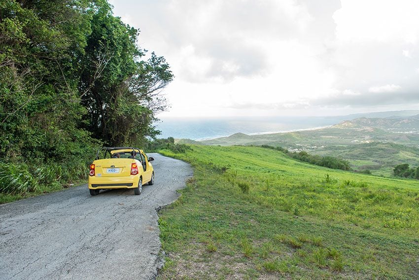 Ruta en coche por Barbados