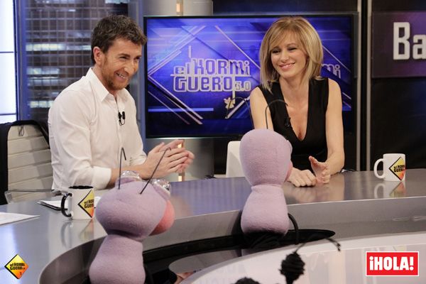 La periodista visitó 'El Hormiguero' para presentar su nuevo programa, 'Dos días y una noche', para las noches de Antena 3
