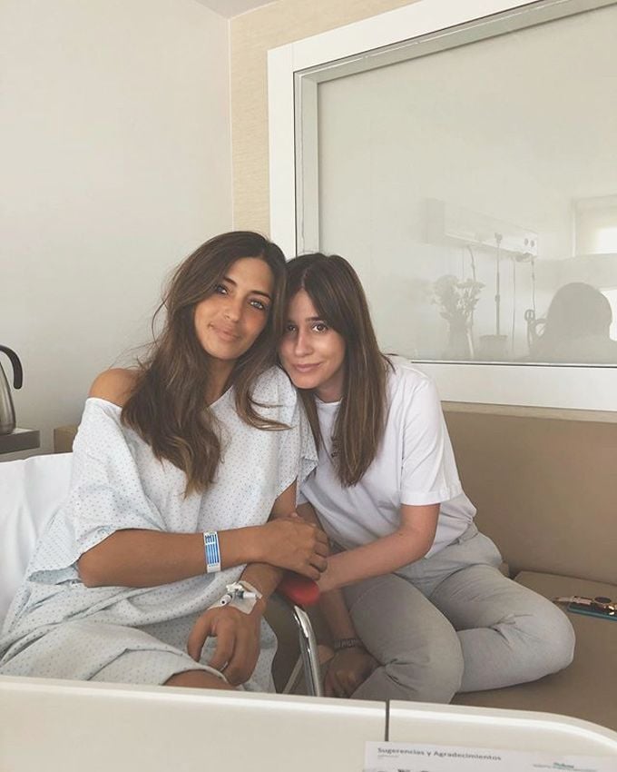 Sara Carbonero felicita a su amiga Isabel Jiménez recordando uno de sus momentos en el hospital