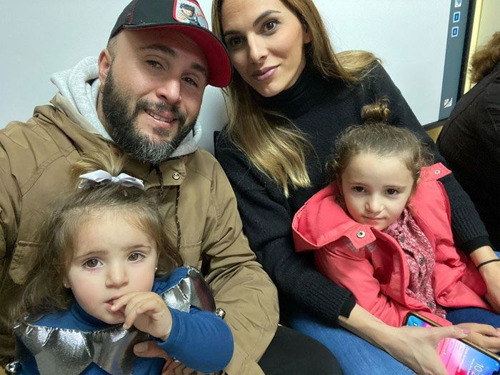 Kiko Rivera e Irene Rosales con sus hijas