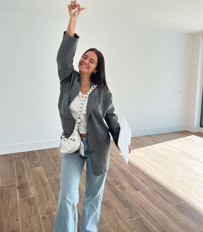 Laura Escanes en su nueva casa