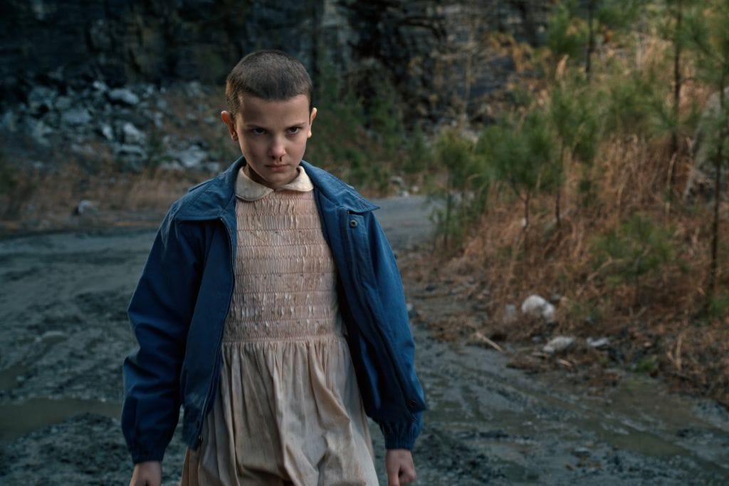 Millie ha crecido en el set de 'Stranger things'