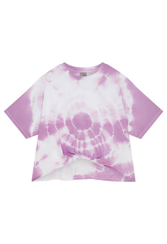 camiseta cropped tie dye asos