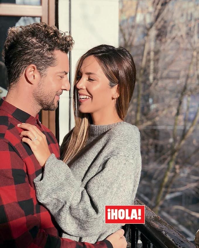 David Bisbal y Rosanna Zanetti