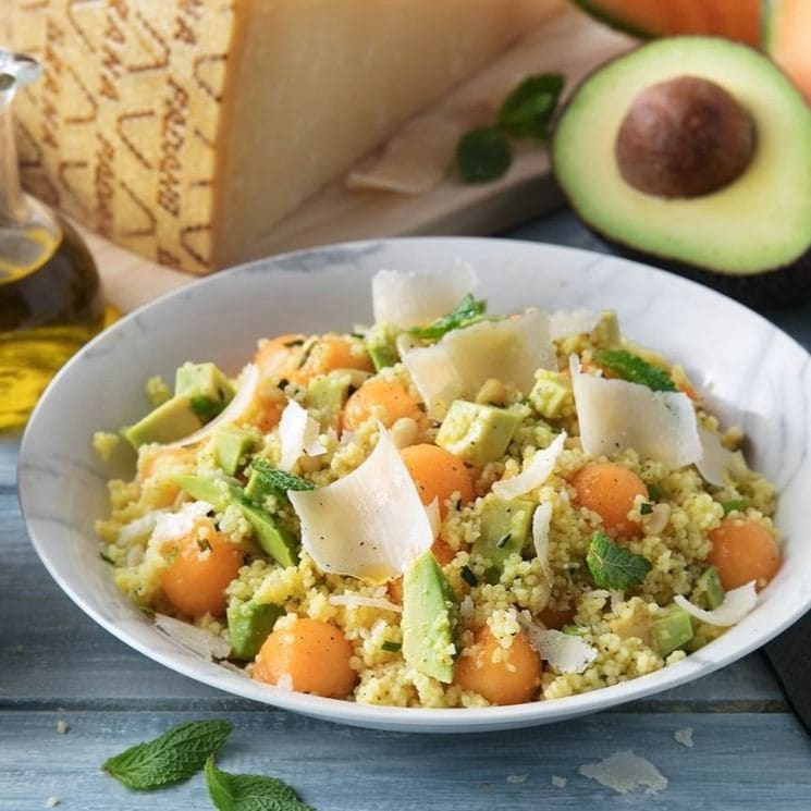 cuscus-melon-aguacate-grana-padano