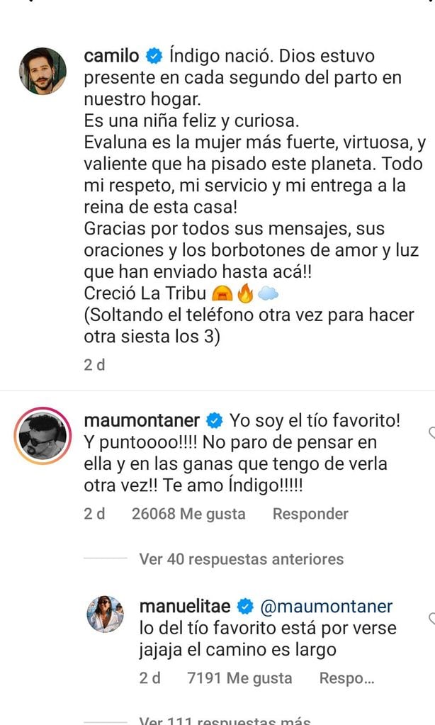 Comentarios de los hermanos Montaner