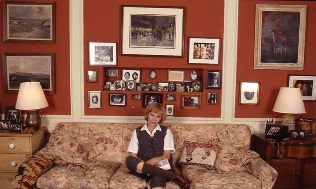 Mia Farrow concedió su primera entrevista tras el escándalo de Woody Allen y Soon-Yi a ¡HOLA!, en octubre de 1992