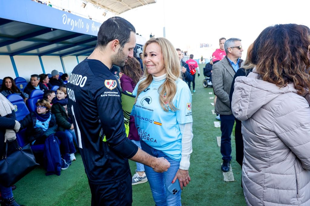 Ana Obregón a su llegada 