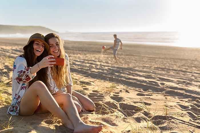 selfie-playa