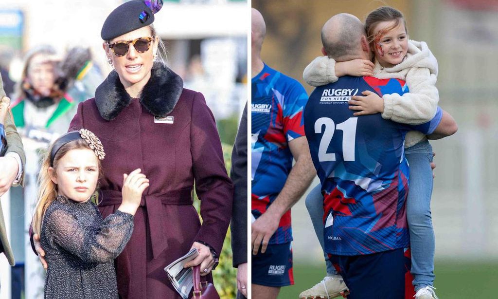 Hola 4045 Zara Phillips con su hija