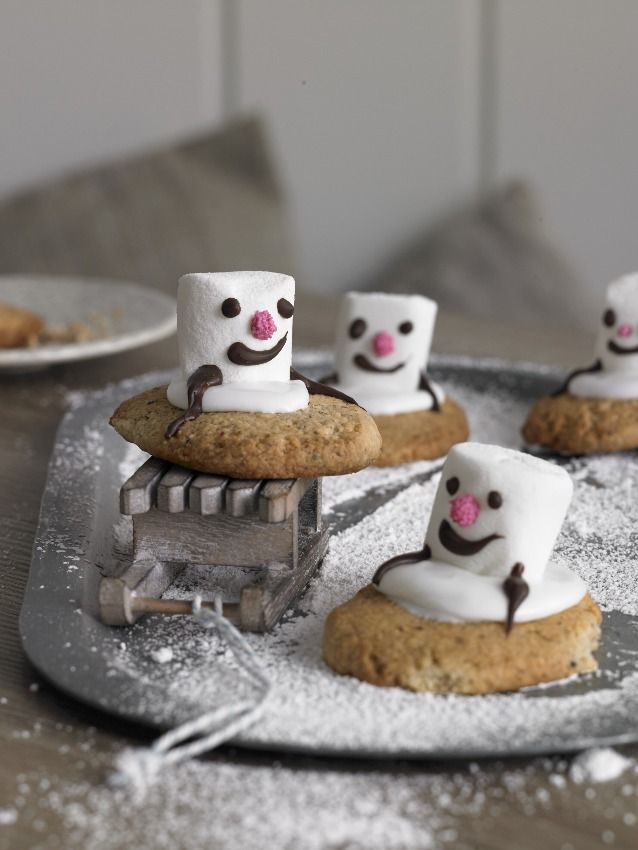 galletas de navidad marshmallow
