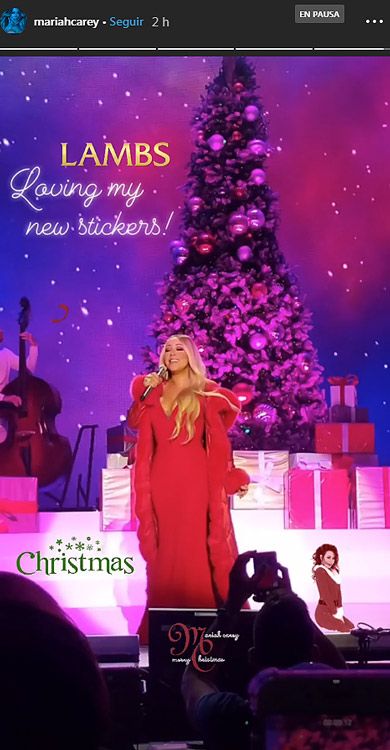 Mariah Carey inaugura las fiestas en Madrid como la 'reina de la Navidad' que es