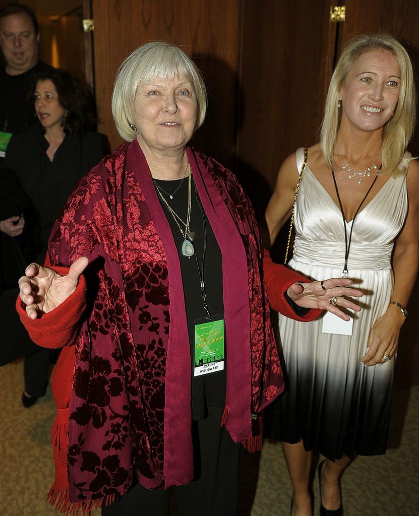 Joanne Woodward y su hija Claire Newman 