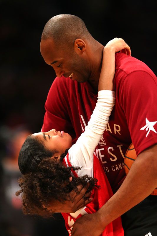 Kobe Bryant y su hija Gianna