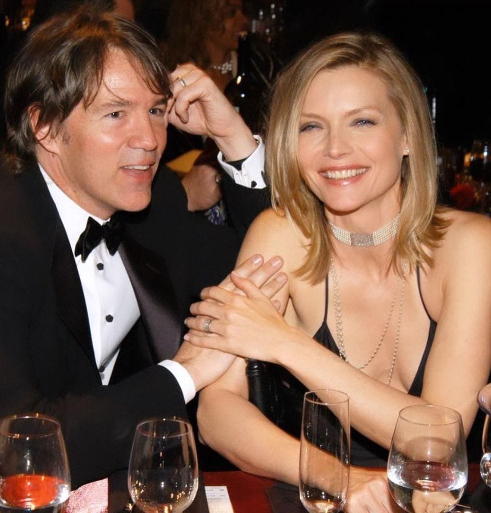 Michelle Pfeiffer y su marido David E. Kelley  