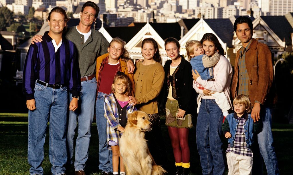 Bob Saget y el elenco de Full House