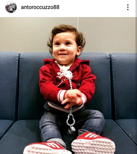 Ciro, hijo menor de Leo Messi y Antonella Roccuzzo