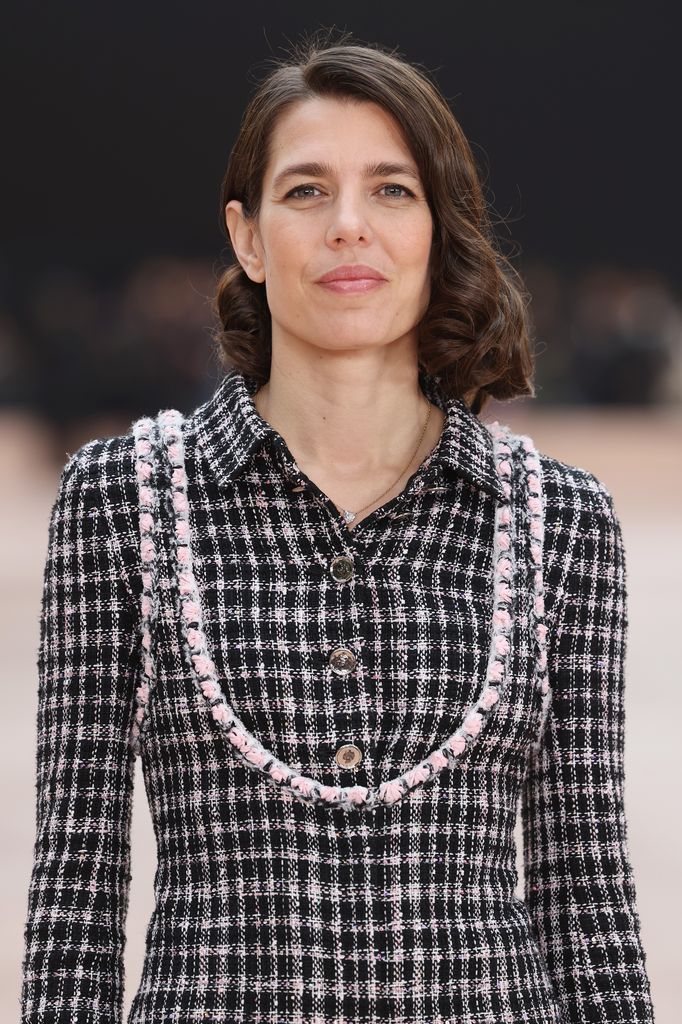 Carlota Casiraghi en el desfile de Chanel en Paris Fashion Week