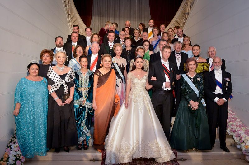 Boda de Leka de Albania y Elia Zaharia