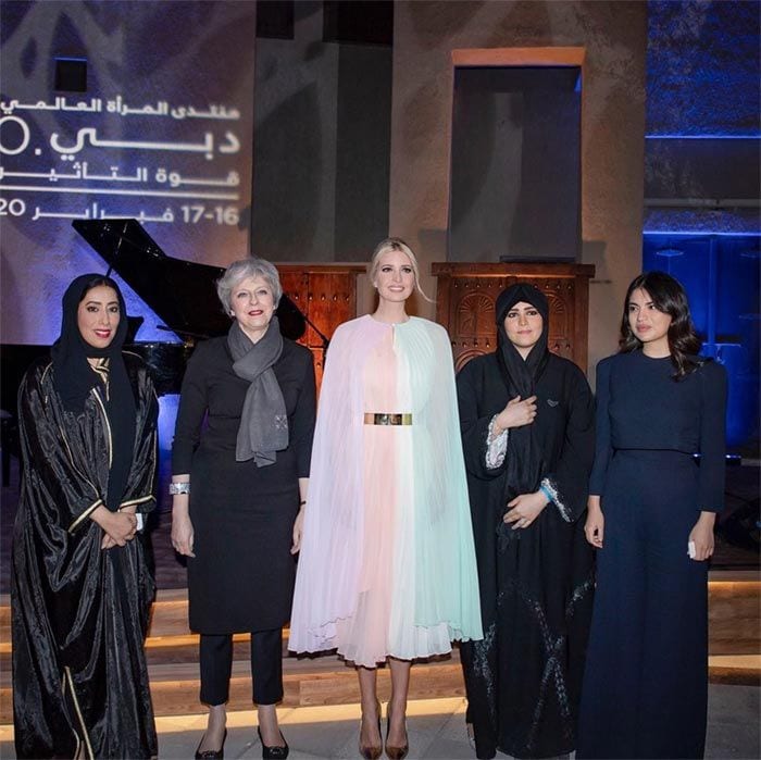 Ivanka Trump, en los Emiratos Árabes Unidos