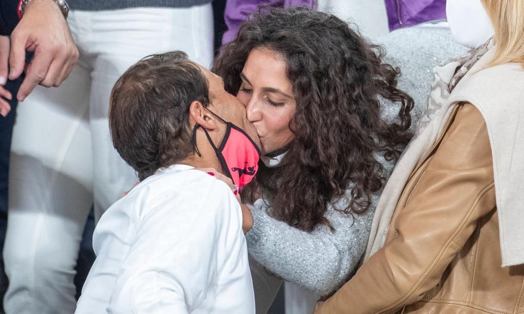 Rafa Nadal y su esposa, Mery Perelló