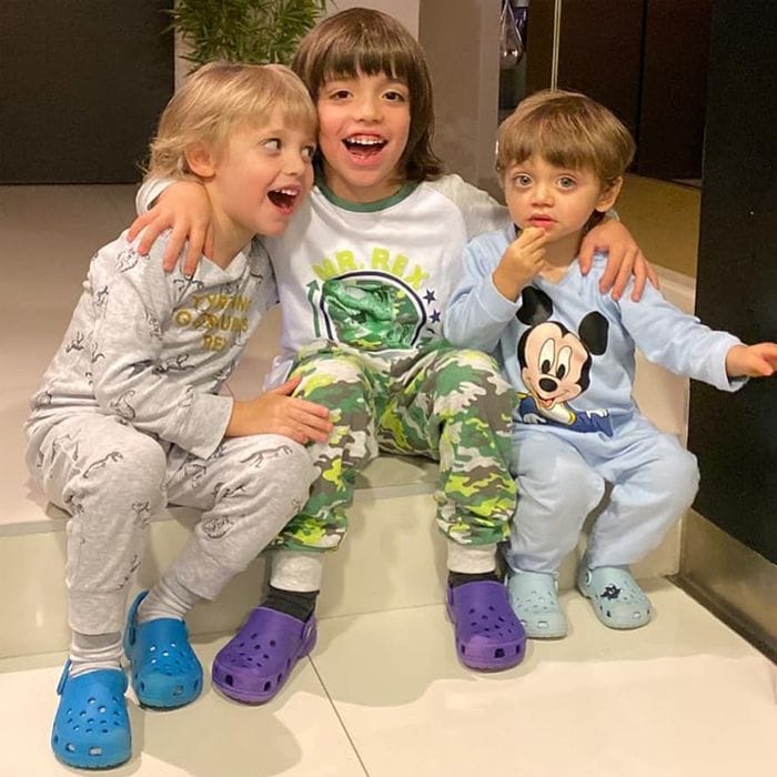 Los tres hijos de Sergio Ramos y Pilar Rubio 