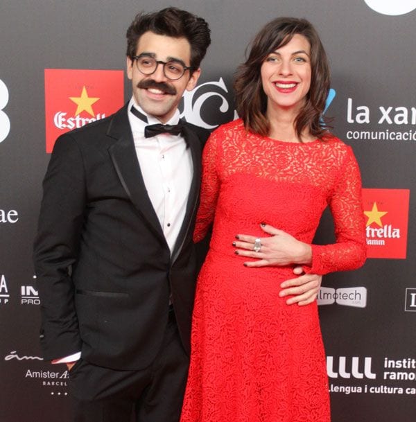 Los actores David Verdaguer y Natalia Tena, protagonistas de '10.000 km', se llevaron los premios a mejores interpretaciones protagonistas 