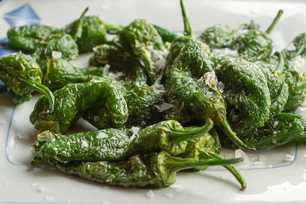 Frying is the most common way to cook Padrón peppers. 