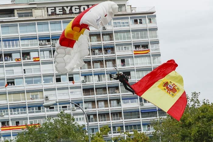 El susto con final feliz que ha marcado el desfile de las Fuerzas Armadas