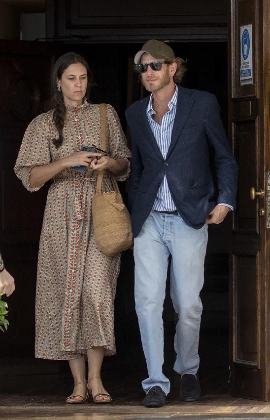 Andrea Casiraghi y Tatiana Santo Domingo