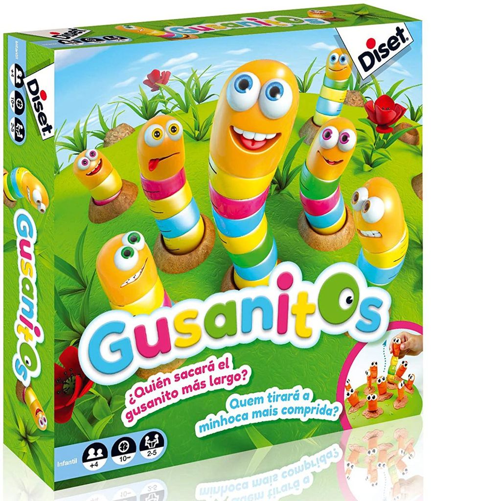 juego de gusanitos diset 