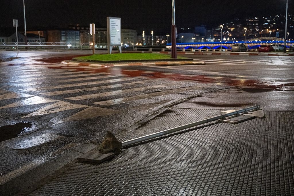 Las fotos más impactantes que deja el paso de la borrasca 'Herminia'