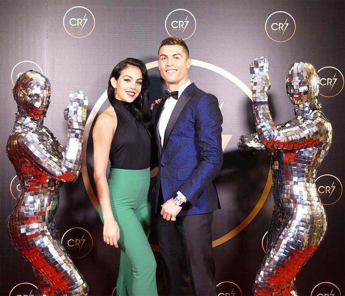 Georgina Rodríguez y Cristiano Ronaldo