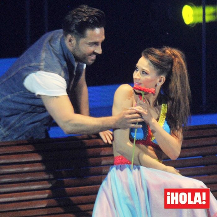 David Bustamante y Yana Olina