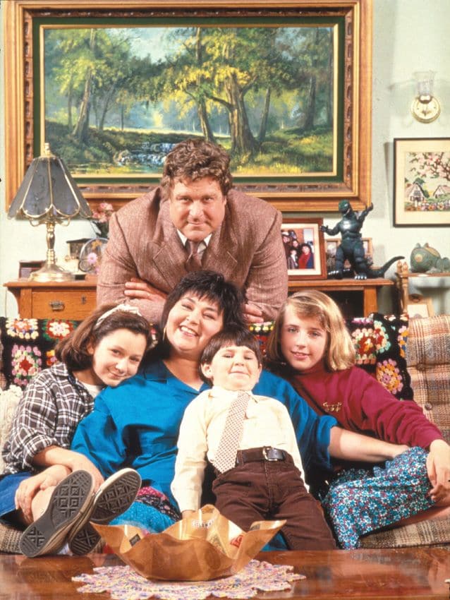 John Goodmanm en la serie Roseanne