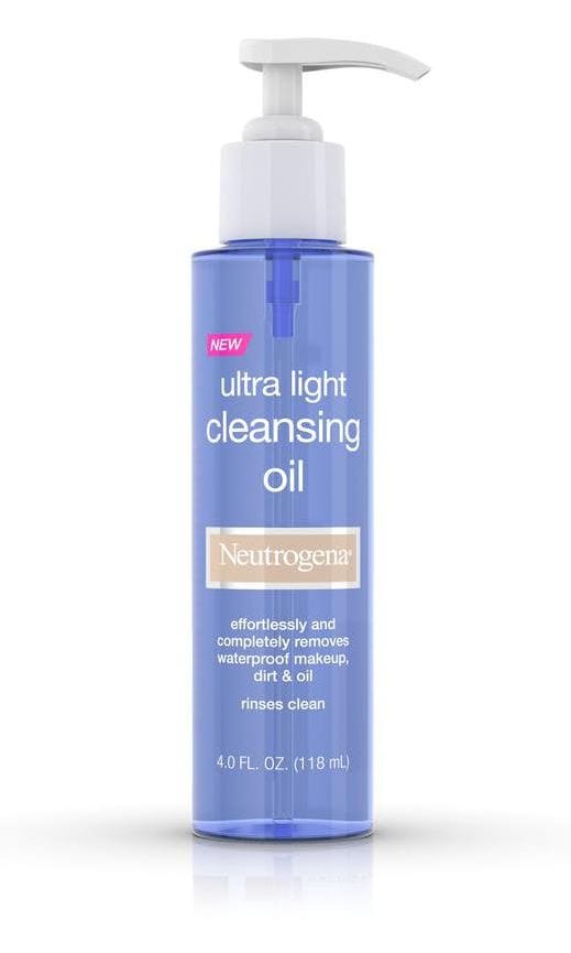 ultra light face cleansing oil de neutrogena