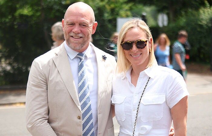 Mike y Zara Tindall