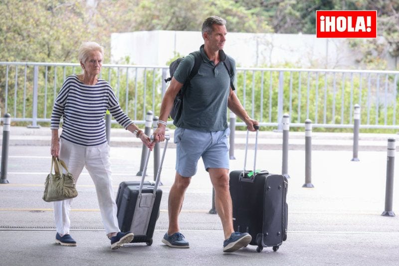 Iñaki Urdangarin y su madre