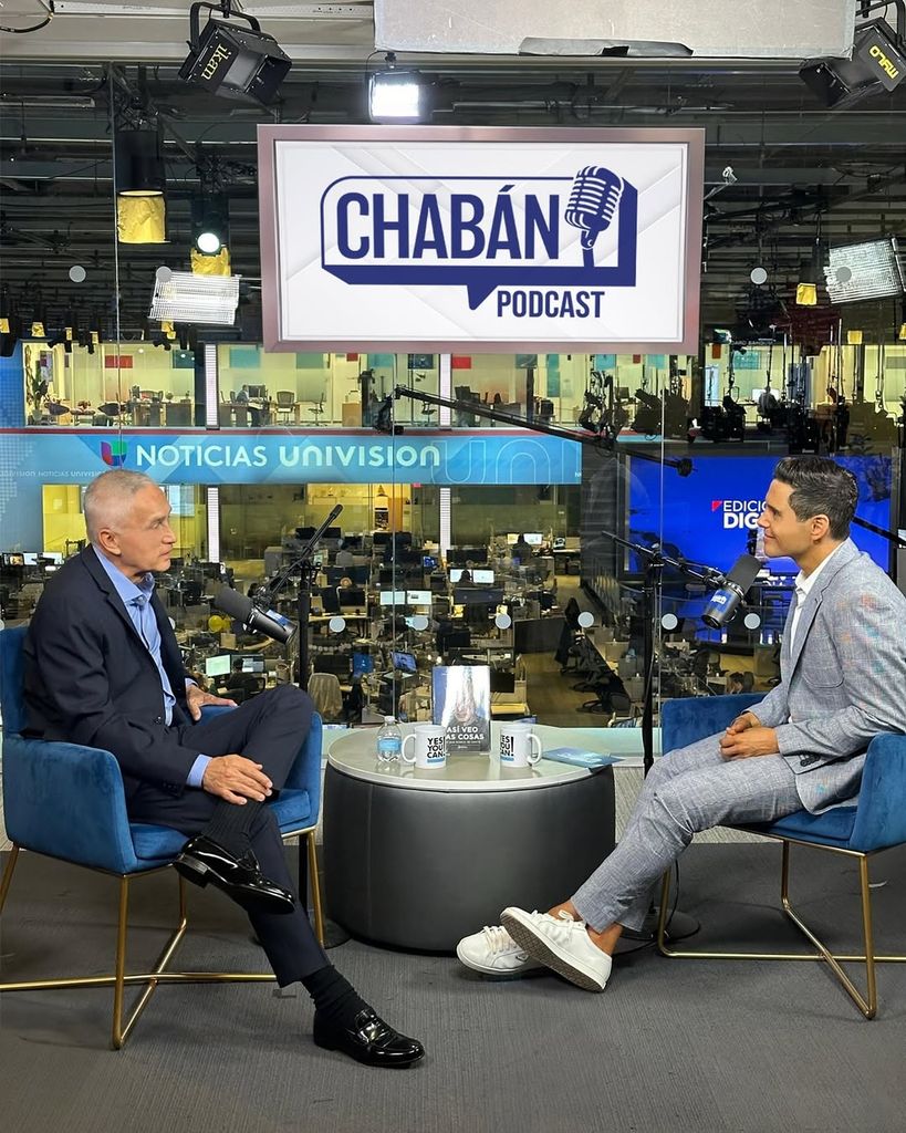 Alejandro Chabán y Jorge Ramos