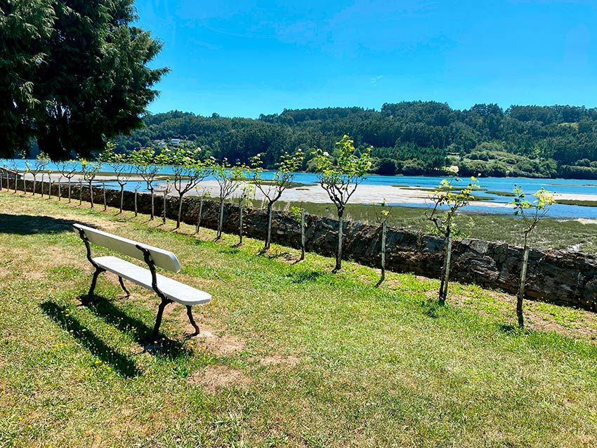 Paseo junto a la ría de Betanzos, A Coruña