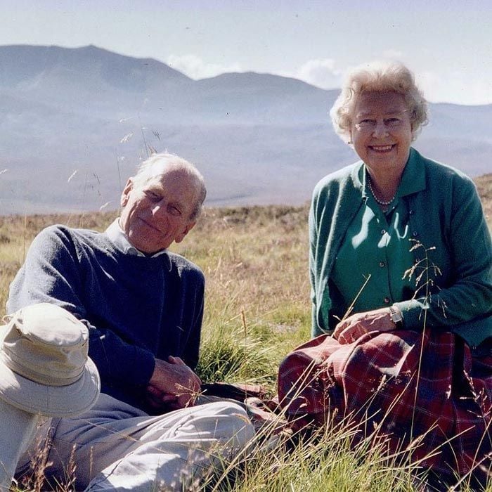 Isabel II y su marido, el duque de Edimburgo