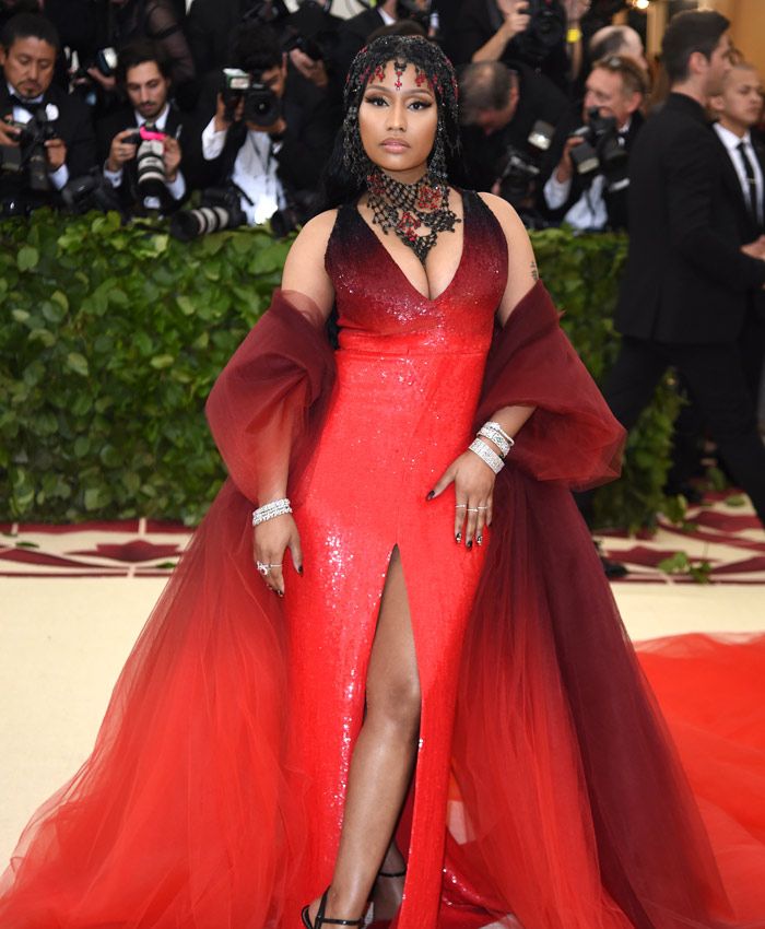 Nicki Minaj en la Met Gala