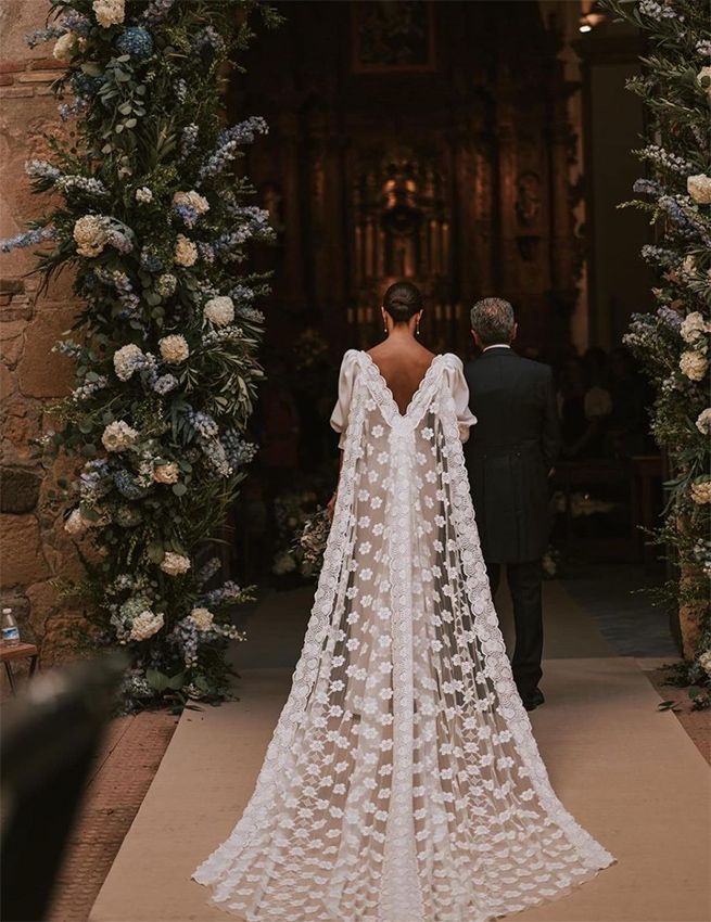 Vestidos de novia bordados: los más virales