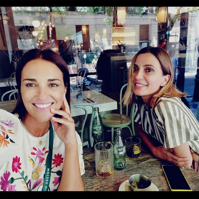 Paula Echevarría con su amiga Alicia